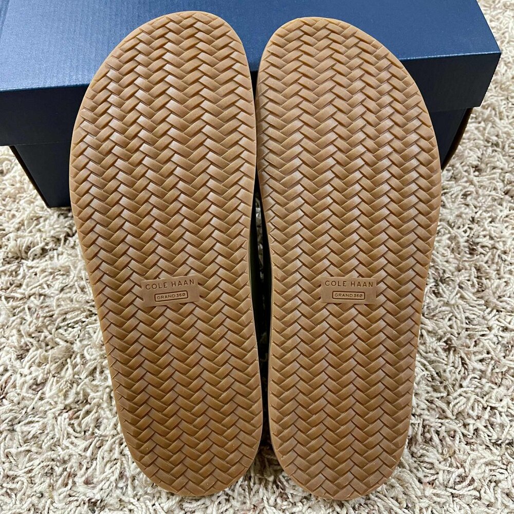 Cole Haan Women's Marisol Footbed Sandals Shoes Oil Green, Size 9 (New in Box) - Picture 11 of 16